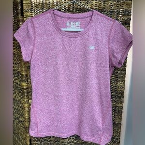 New Balance- Purple‎ Heather Womens Shirt- Size: Medium, Pre-Owned